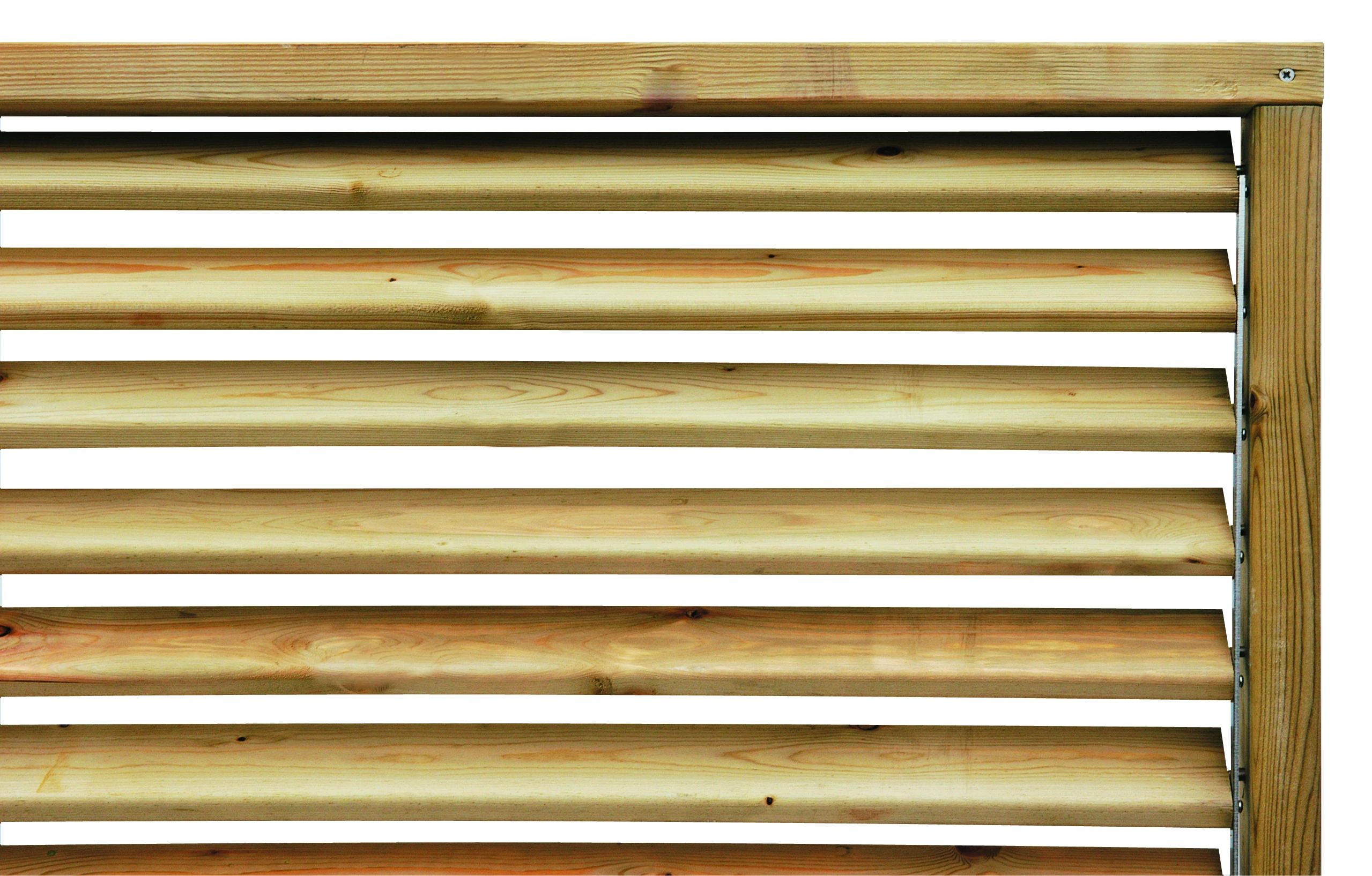 Vuren Shutterscherm Groen Geïmpregneerd 90 x 180 cm - Afbeelding 6