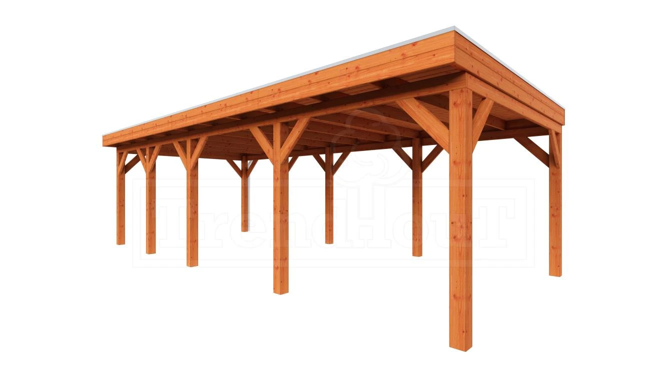 Trendhout Douglas Overkapping Mensa 850 x 400 cm - Afbeelding 1