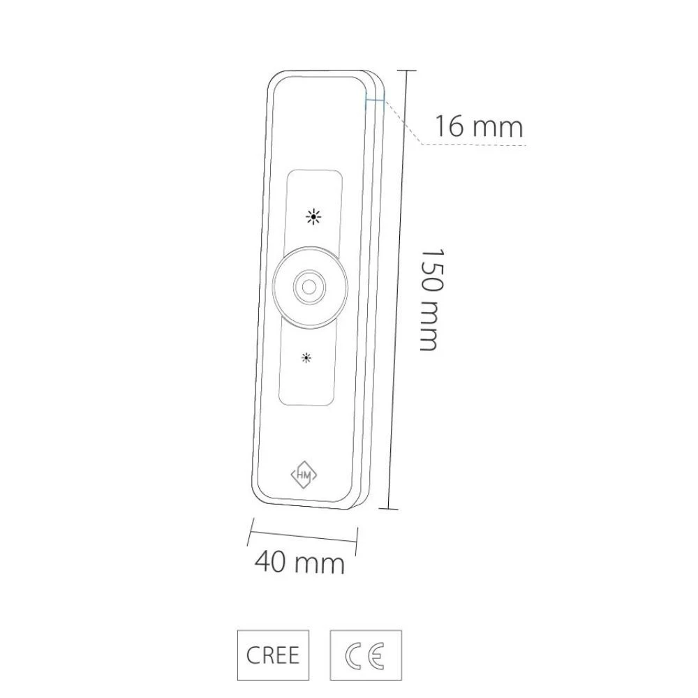 Hamulight Afstandsbediening Apex 1-kanaals Wit - Afbeelding 6