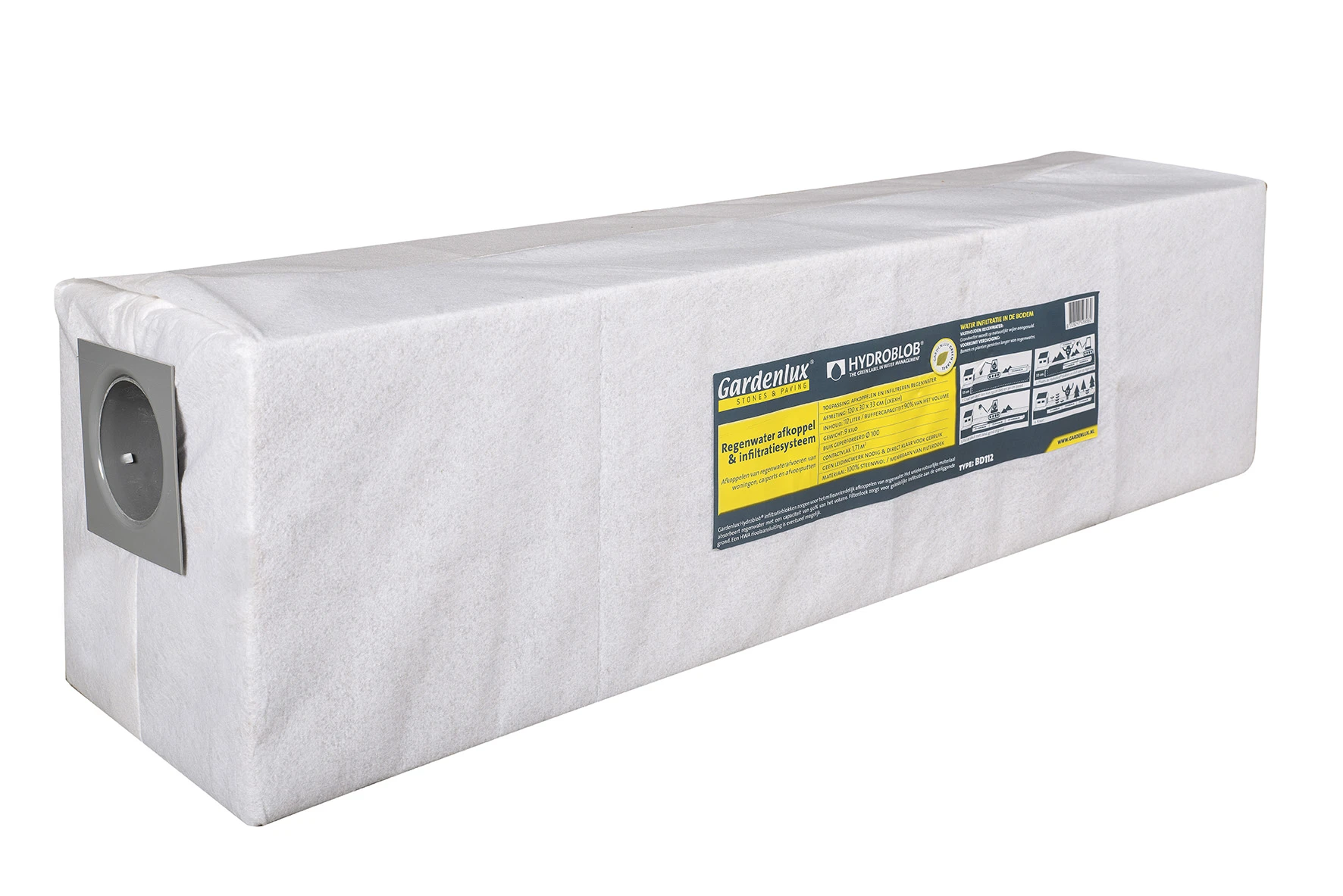 Gardenlux Hydroblob met buis BD112 120 x 30 x 33 cm - Afbeelding 1