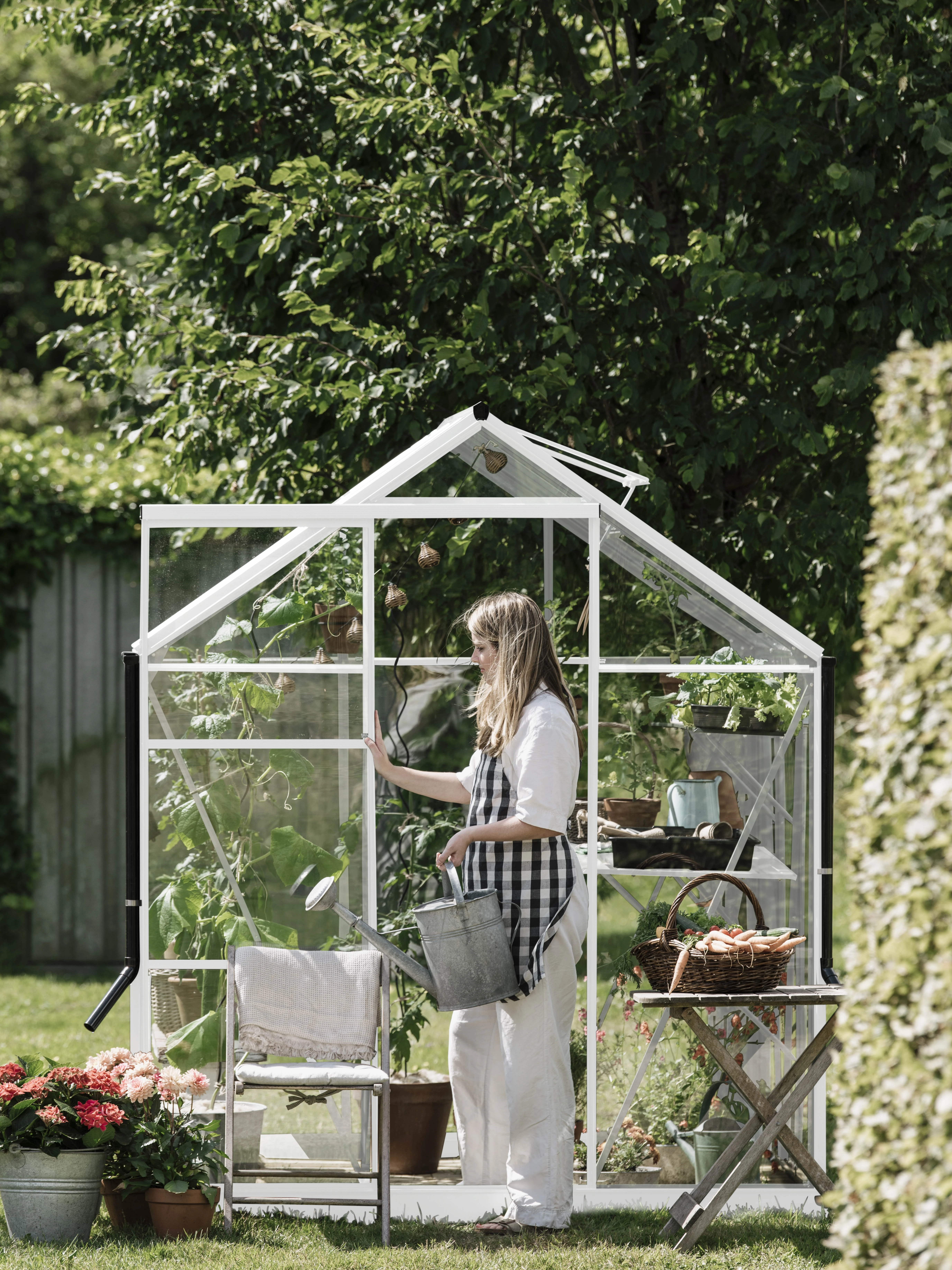 Royal Well Tuinkas Kate IV 192 x 375 cm Wit - Afbeelding 1