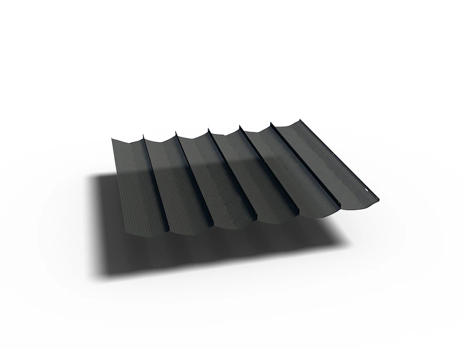 Platinum Schaduwdoek Harmonica 290 x 300 cm Zwart - Afbeelding 1