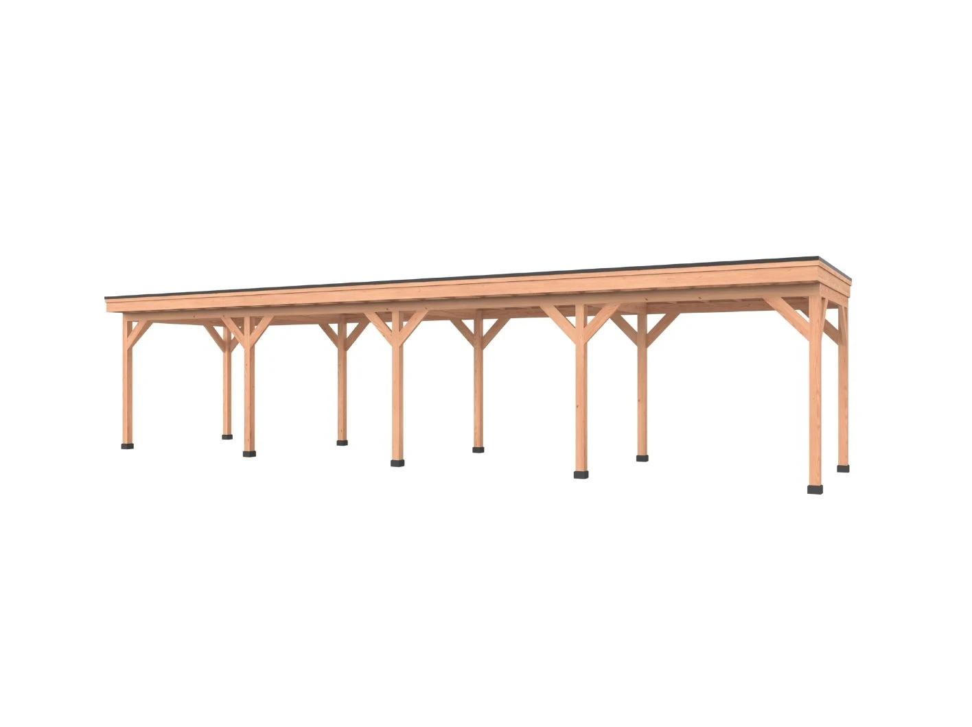 Douglas overkapping, 1200 x 250, Westwood DIY - Afbeelding 1