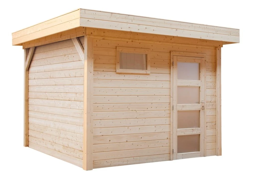 Vuren Tuinhuis Tapuit 300 x 300 cm - Afbeelding 1