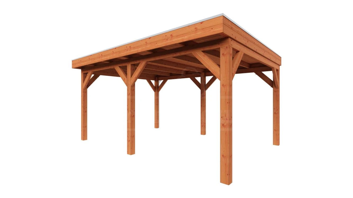 Trendhout Douglas Overkapping Refter 500 x 400 cm - Afbeelding 1