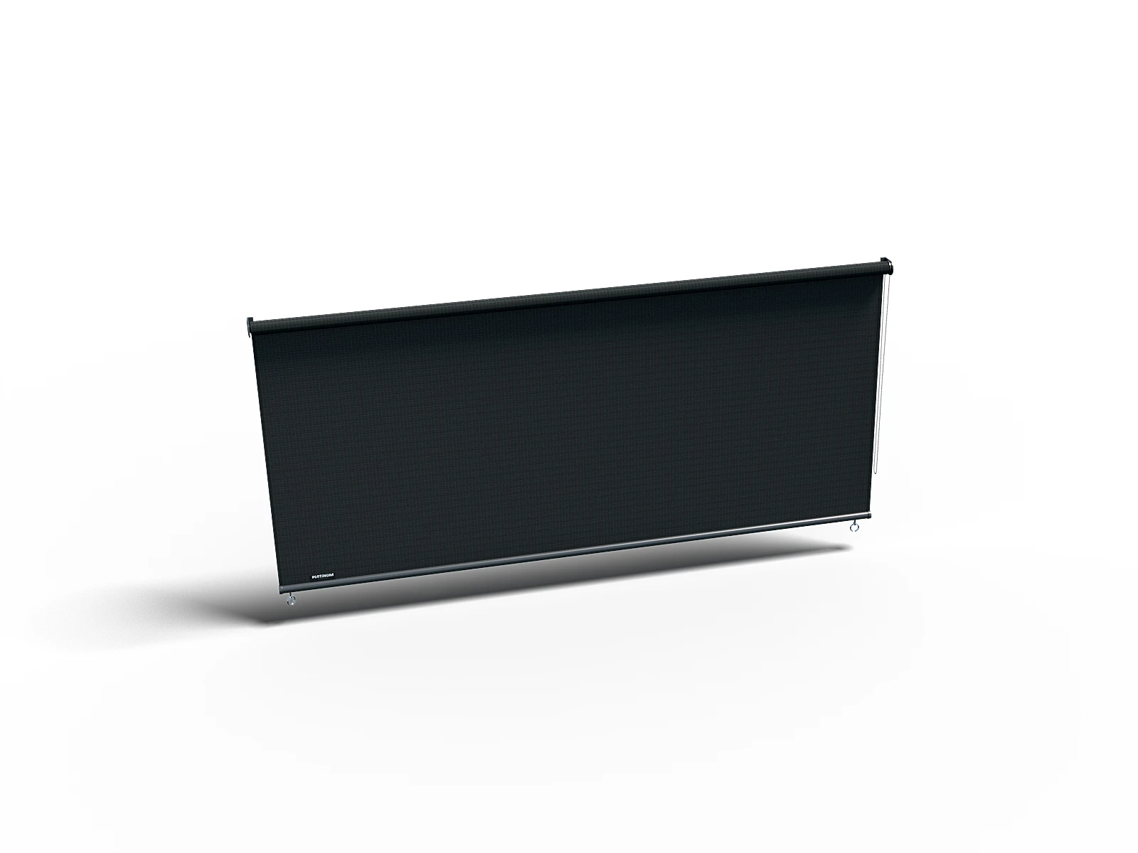 Platinum Buitenrolgordijn 248 x 240 cm Zwart - Afbeelding 1