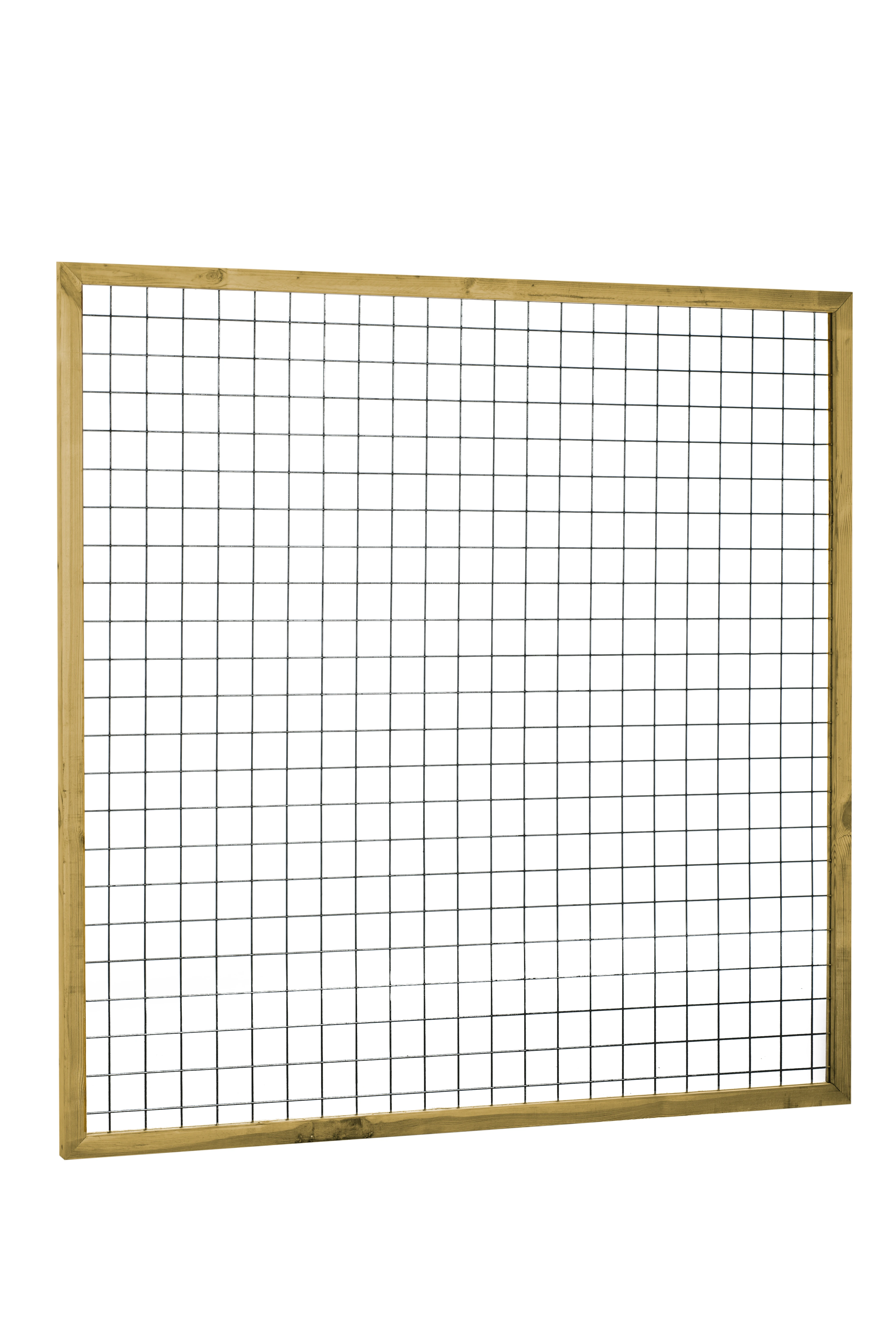 Grenen Eco Gaastrellis In Raamwerk 180 x 180 cm - Afbeelding 1