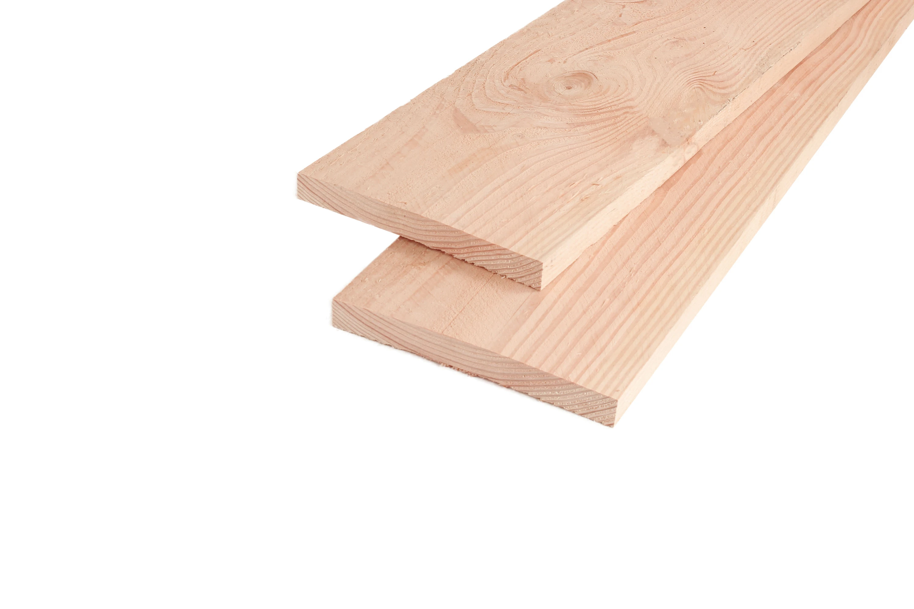 Douglas Potdekselplank 2.2 x 20 cm (22 x 200 mm) Fijnbezaagd - Lengte 300 cm - Afbeelding 1