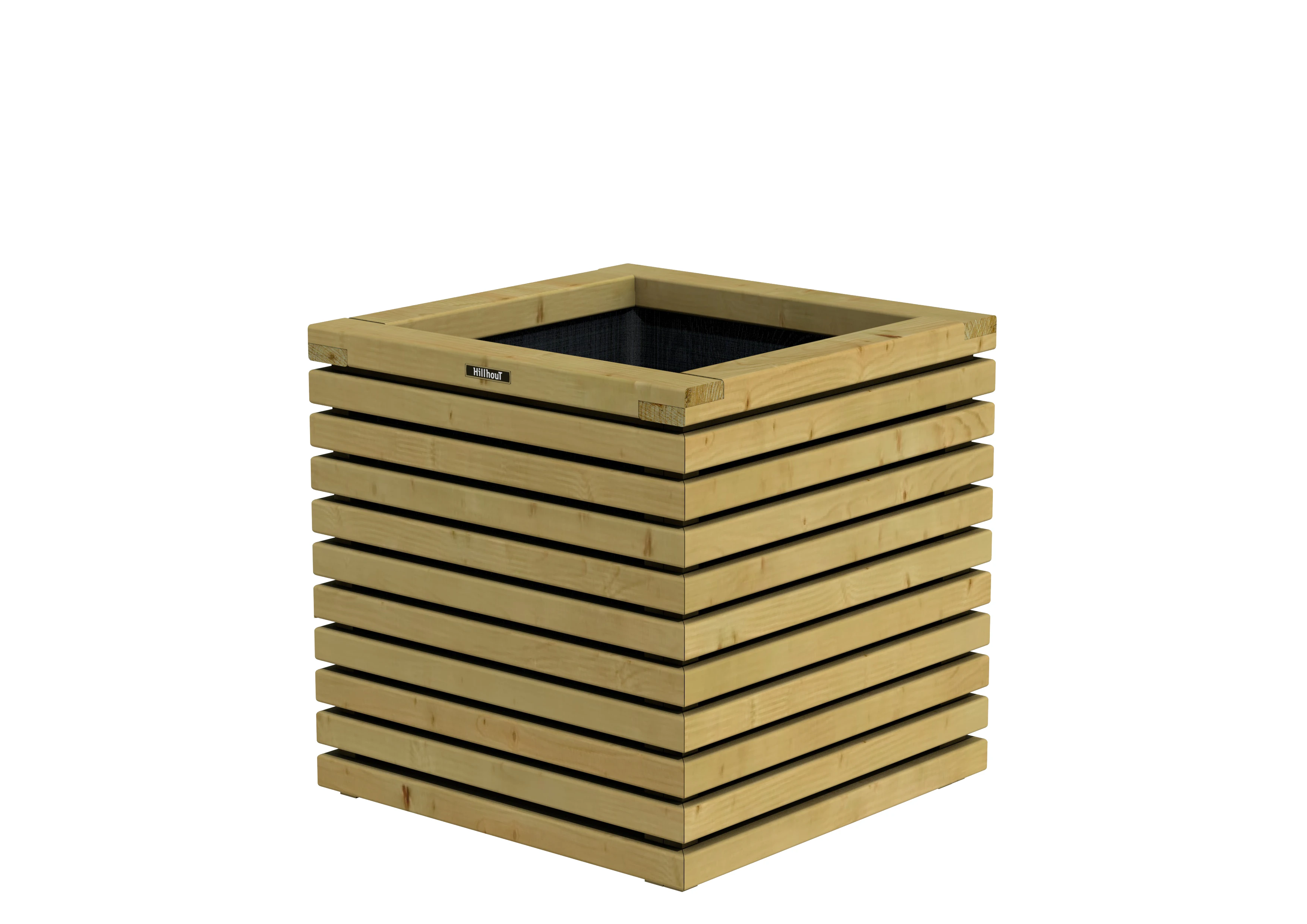 Bloembak Elan 60 x 60 x 60 cm - Afbeelding 1