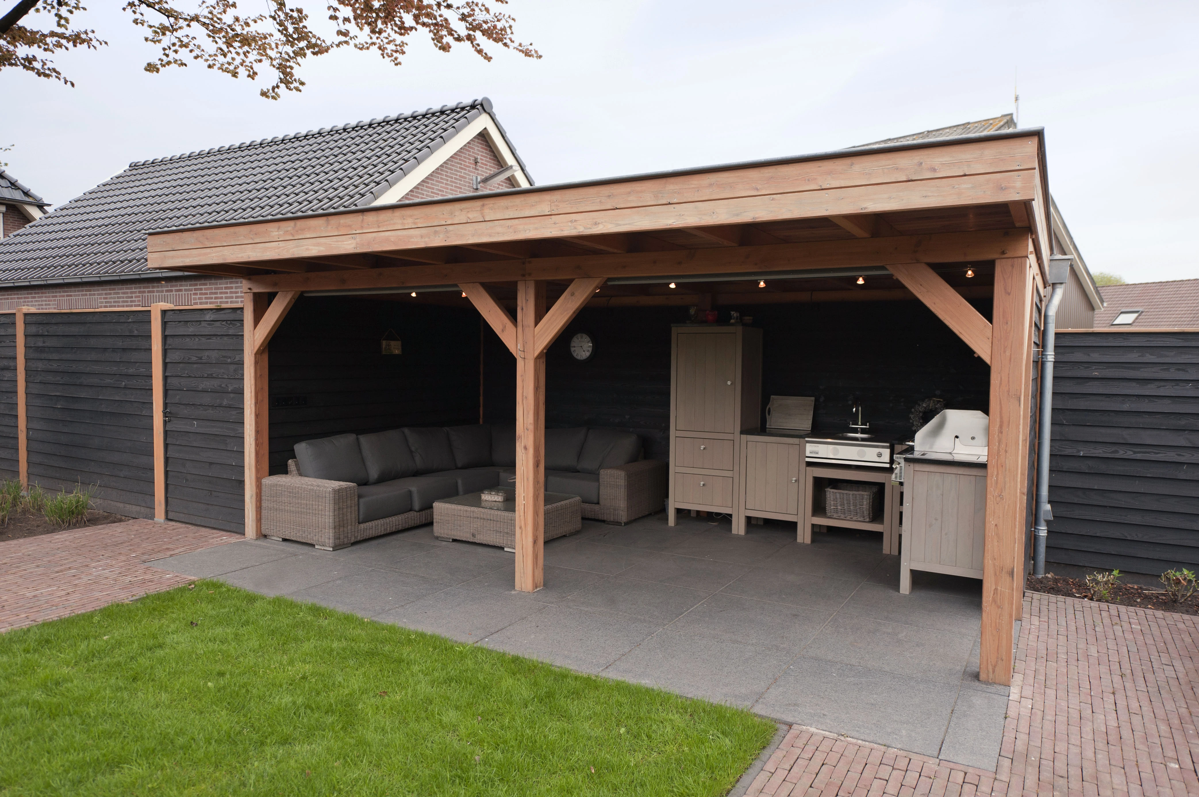 Trendhout Douglas Overkapping Refter 600 x 400 cm - Afbeelding 2