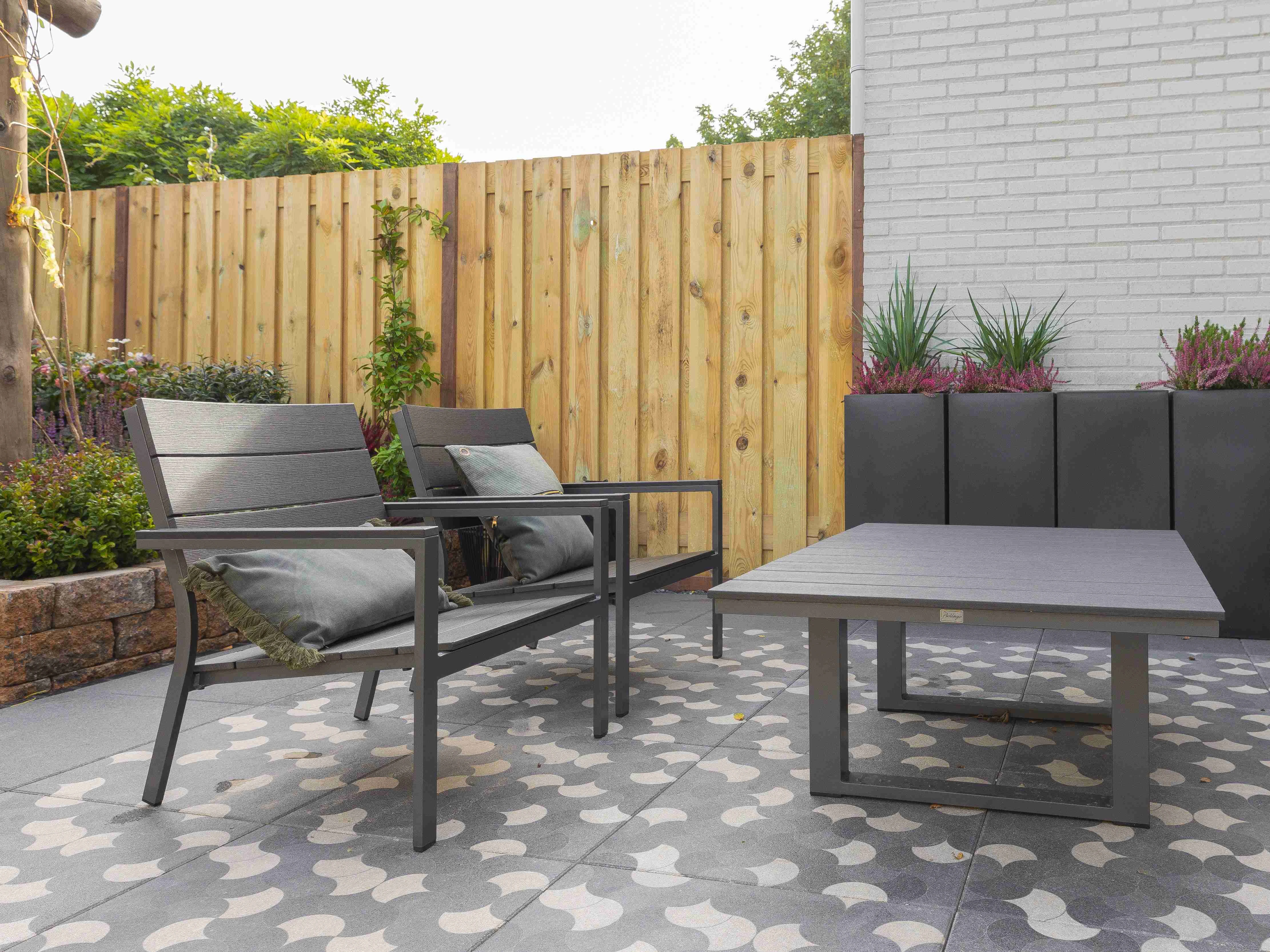 Grenen Schutting 21-Planks Geschaafd Groen Geïmpregneerd 180 x 180 cm - Afbeelding 6