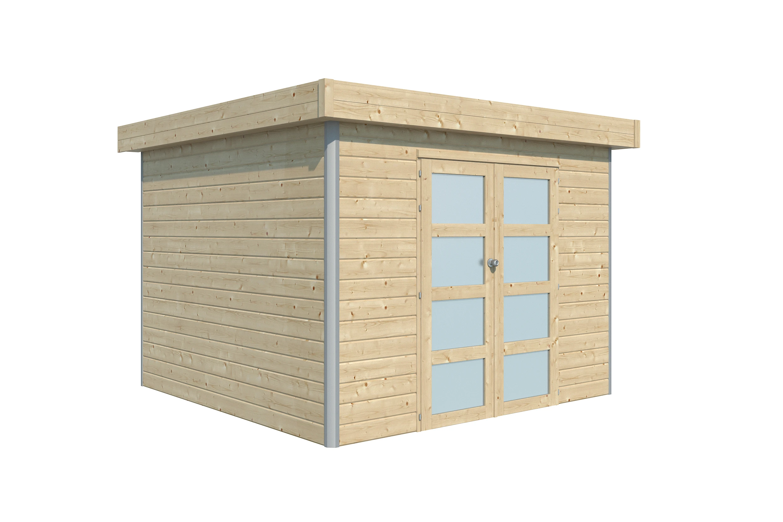 Woodlands Blokhut Kasuko 295 x 295 cm - Afbeelding 4