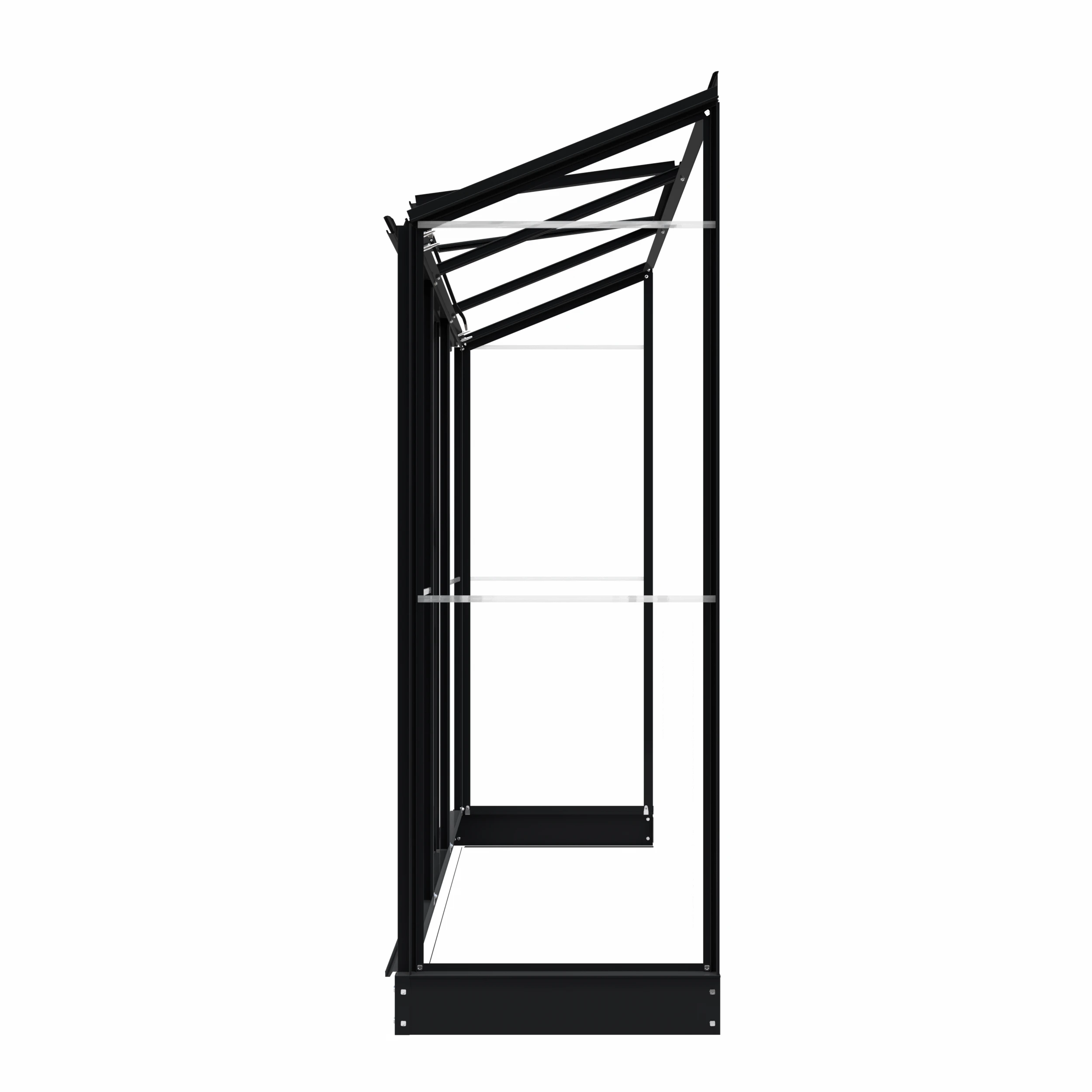 Royal Well Muurkas Emma II 194 x 69 cm Zwart - Afbeelding 5