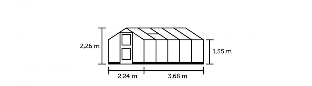 Royal Well Tuinkas Compact 8.2 Antracietgrijs - Afbeelding 8