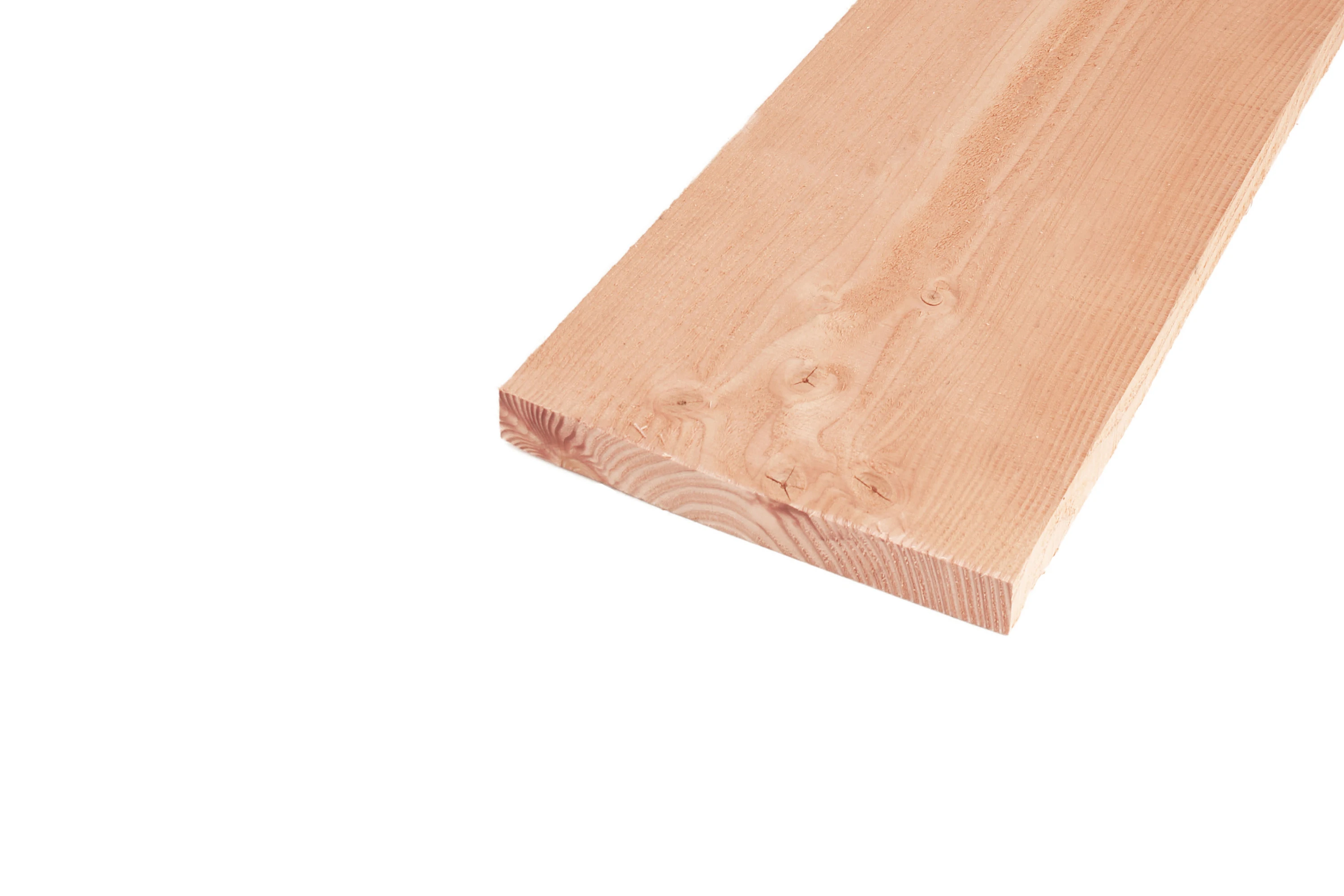 Douglas Potdekselplank 2.5 x 25 cm (25 x 250 mm) Fijnbezaagd - Lengte 400 cm - Afbeelding 3