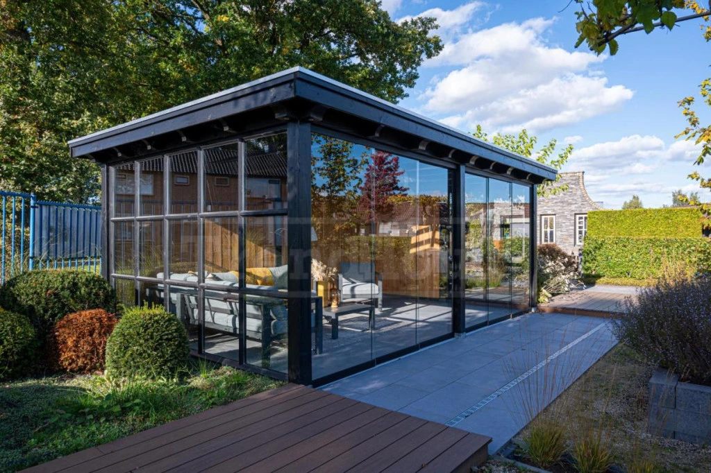 Trendhout Douglas Overkapping Siena 770 x 415 cm - Afbeelding 3