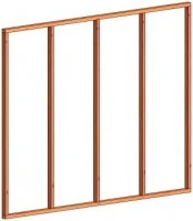 Trendhout Regelpakket H Wandmodule Sponningplanken - Afbeelding 2