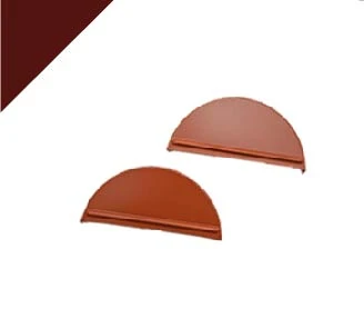 ArcelorMittal Eindkap Rond Nokstuk Rood - Afbeelding 1