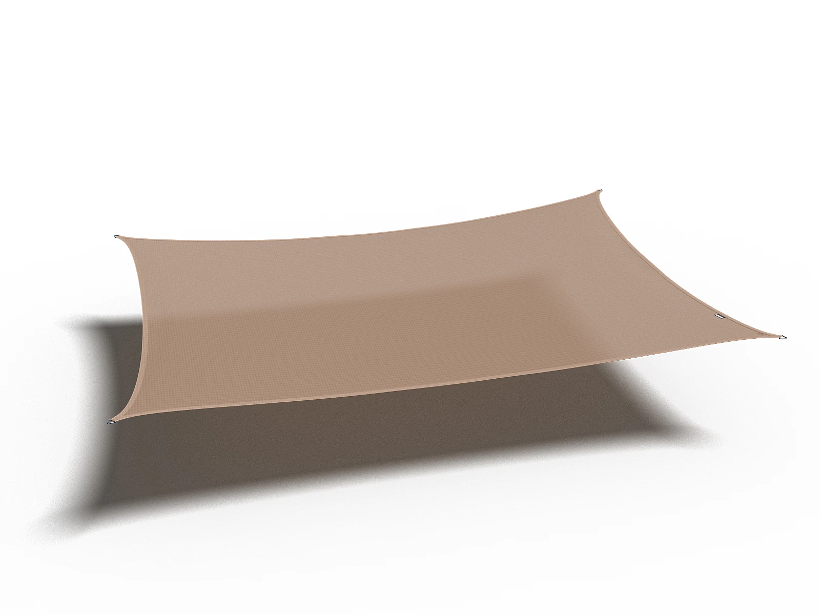 Platinum Schaduwdoek Rechthoek Zand 400 x 300 cm - Afbeelding 1
