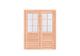 Douglas Dubbeldeur Prestige Dubbelglas 168 x 209 cm - Onbehandeld