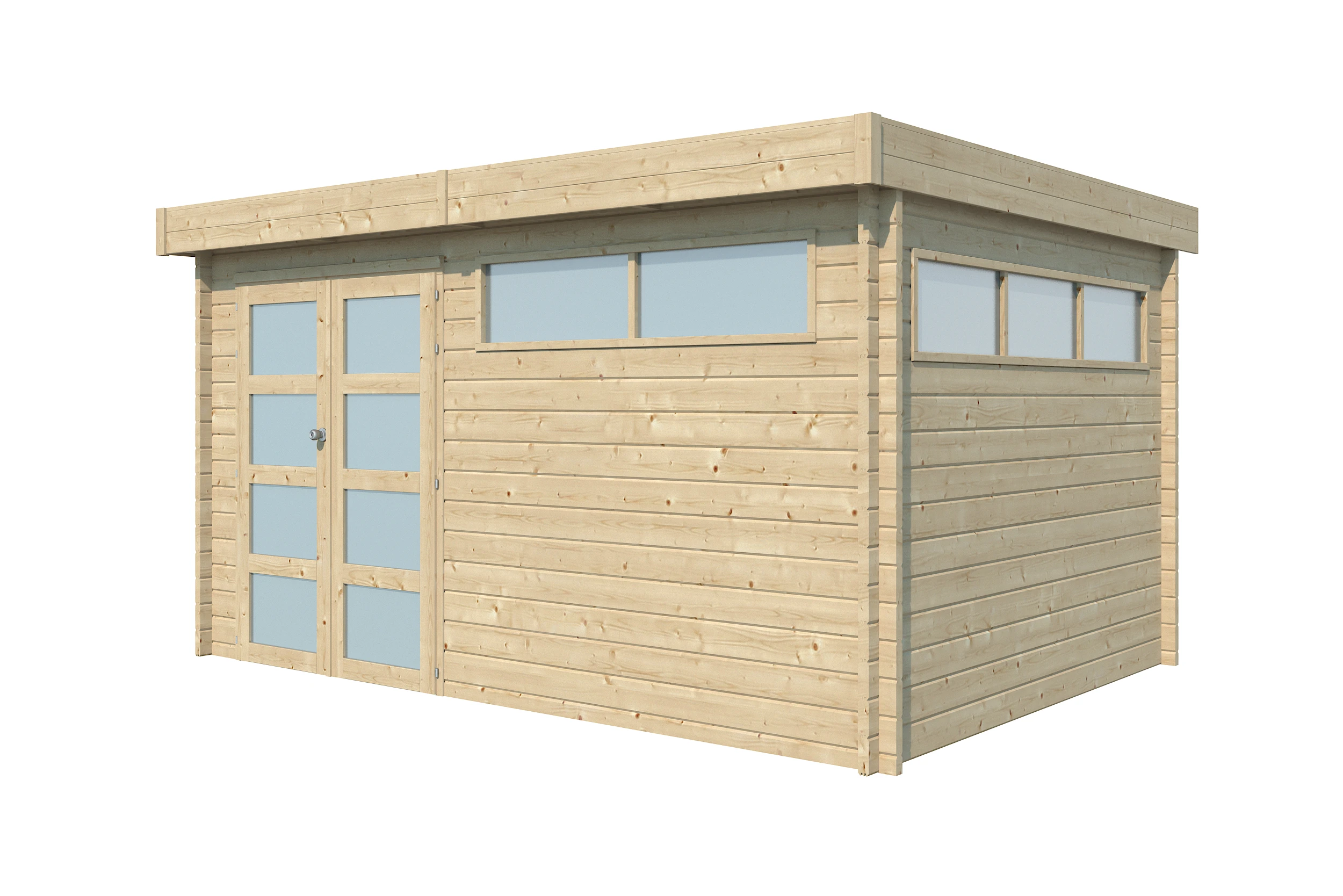 Woodlands Blokhut Modern met Dakisolatie 415 x 295 cm - Afbeelding 10