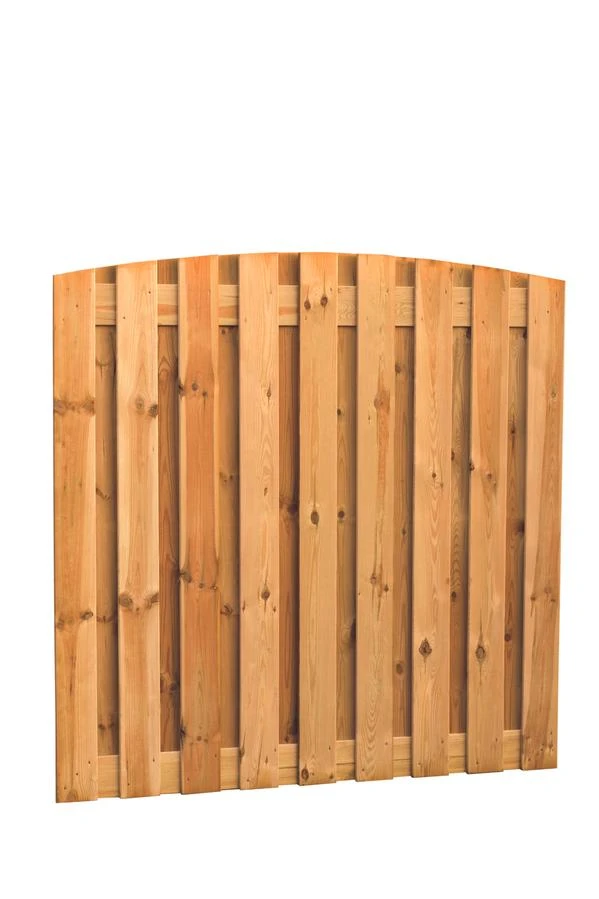 Grenen Schutting Geschaafd Met Toog 19-Planks Groen Geïmpregneerd 180 x 180 cm - Afbeelding 1