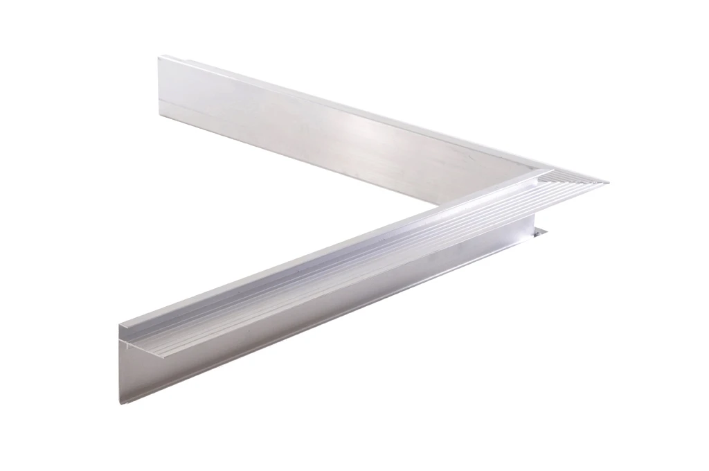 Daktrim Binnenhoek Aluminium 4.5 x 4.5 x 50 cm OP = OP - Afbeelding 1