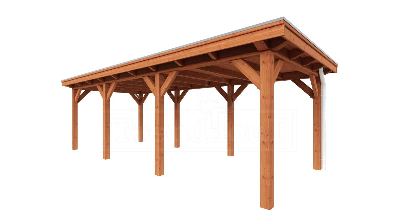 Trendhout Douglas Overkapping Florence 785 x 360 cm - Afbeelding 1