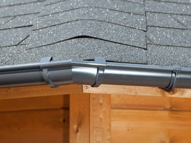 PVC Dakgoot Vijfhoekig Dak GD16 Antraciet - Lengte 1225 cm - Afbeelding 5