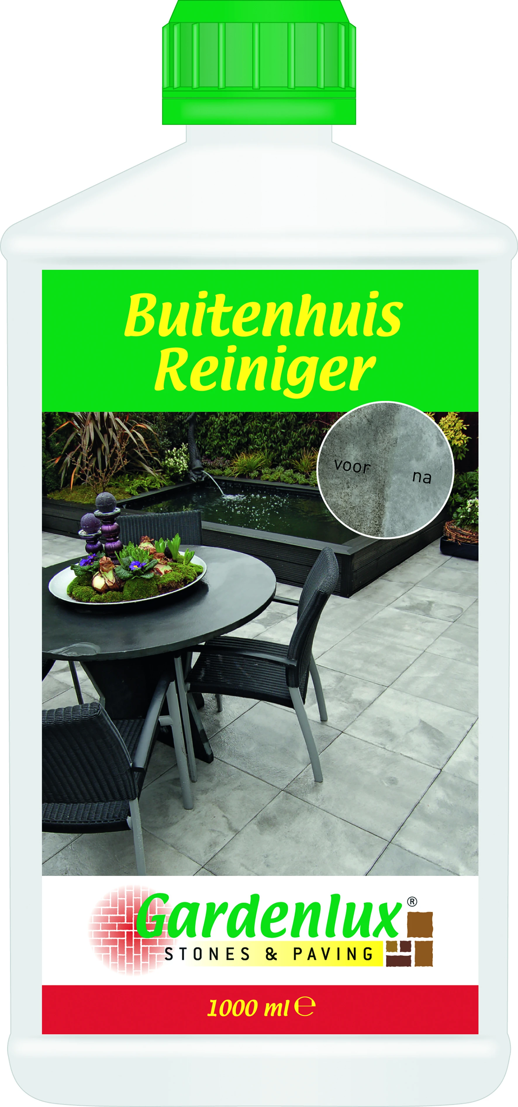 Gardenlux Buitenhuis Reiniger 1 liter - Afbeelding 1