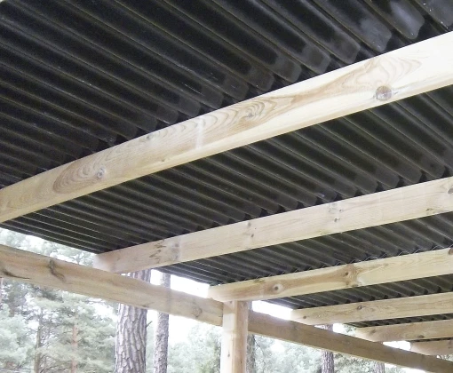 Woodlands Carport Budget 300 x 500 cm - Afbeelding 3