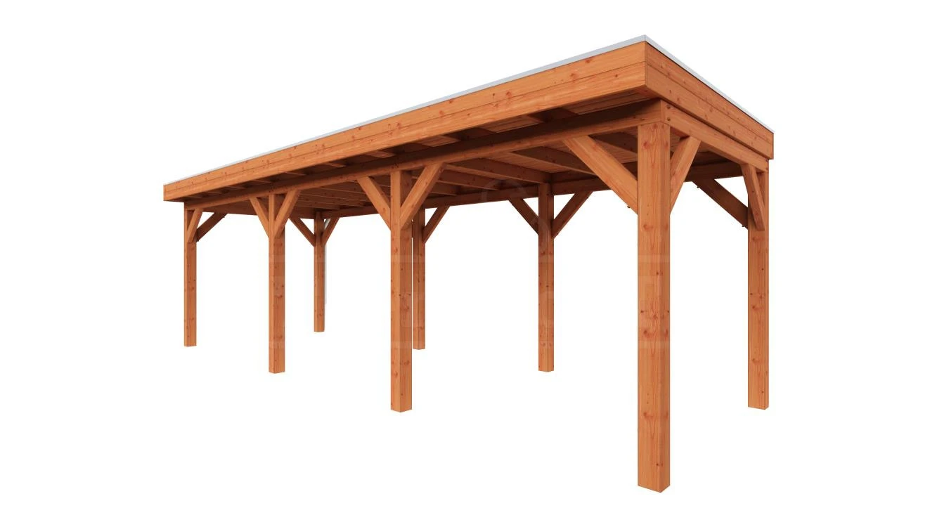 Trendhout Douglas Overkapping Refter 785 x 285 cm - Afbeelding 1