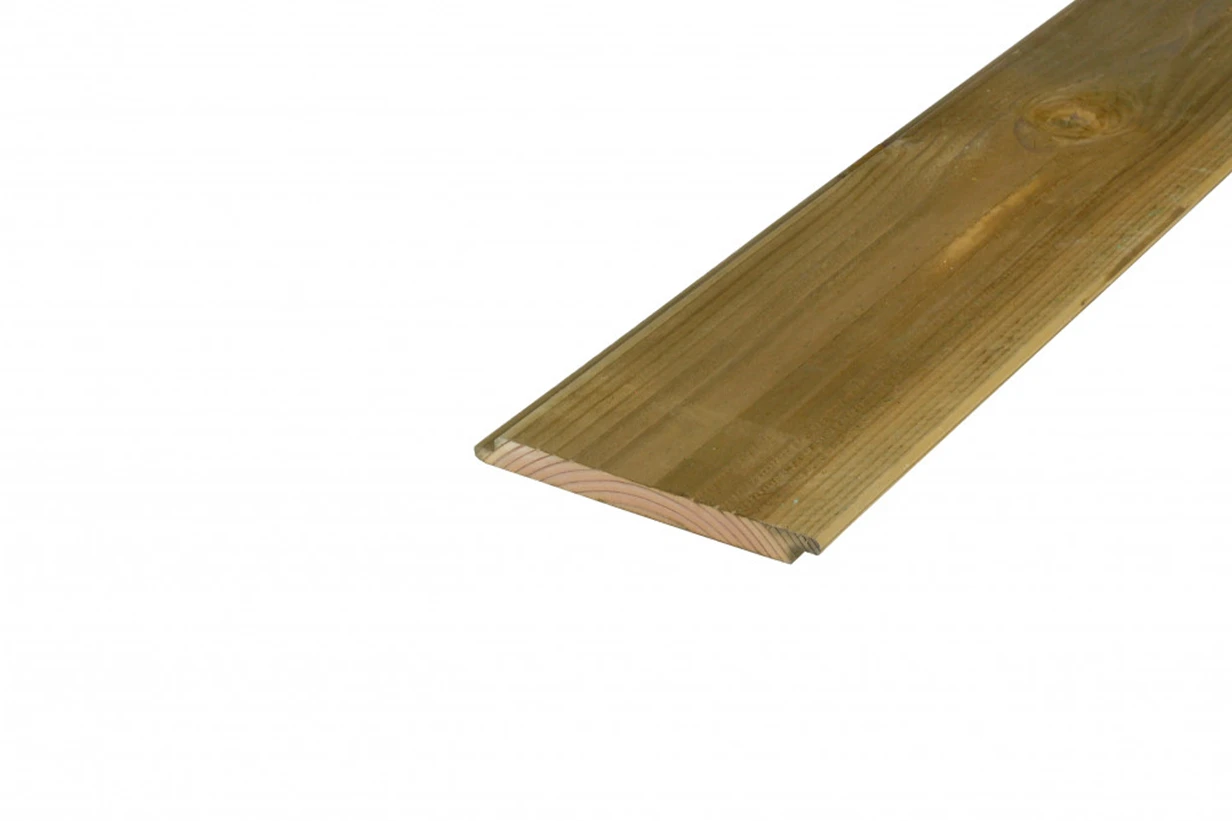 Douglas Sponningplank 1.8 x 19.5 cm (18 x 195 mm) Geïmpregneerd - Lengte 500 cm - Afbeelding 2