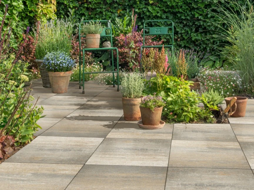 Betontegel 60 x 60 x 4 cm (600 x 600 x 40 mm) 60plus Soft Comfort Misto - Afbeelding 3