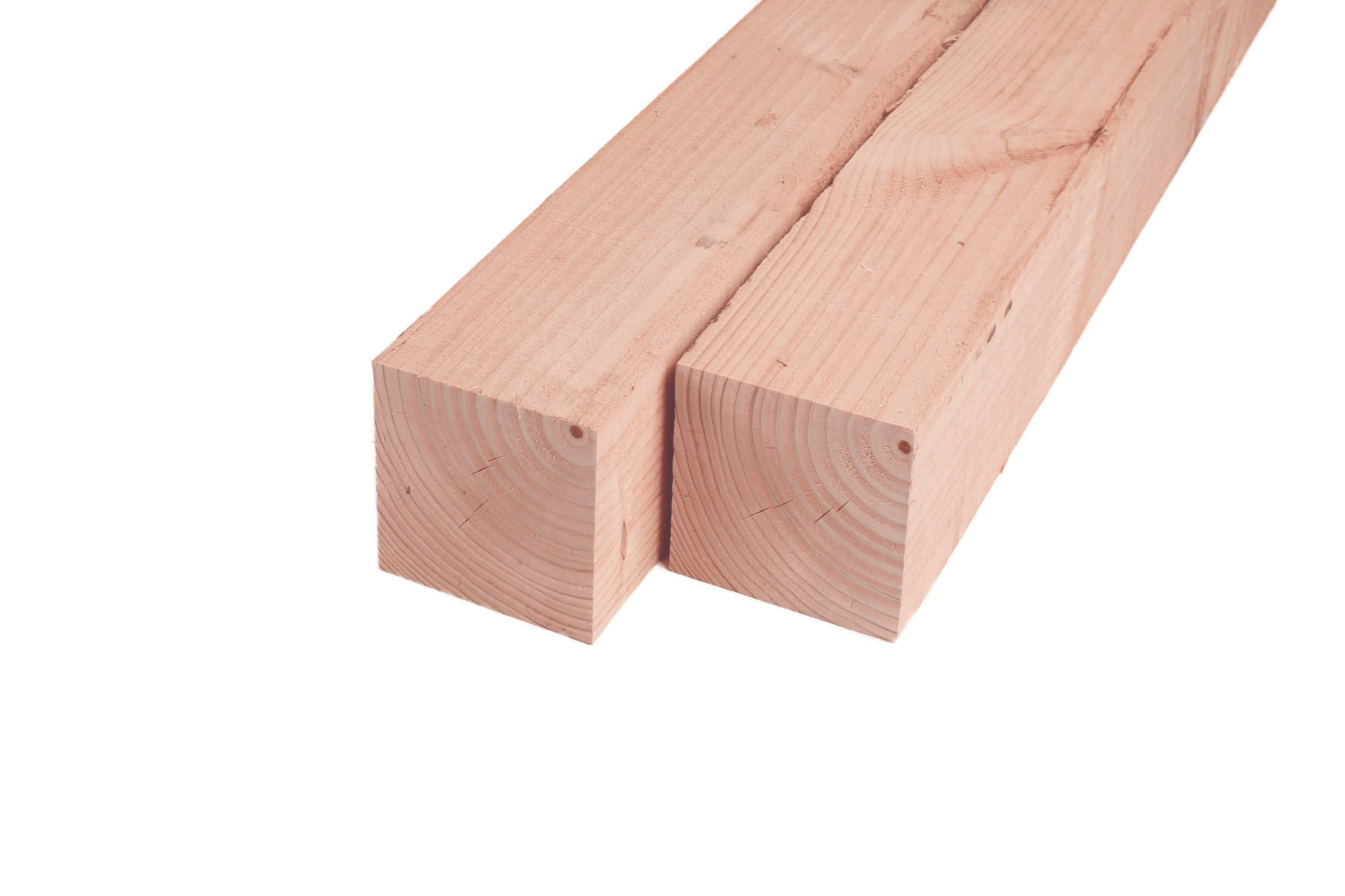 Douglas Paal 10 x 10 cm (100 x 100 mm) Fijnbezaagd - Lengte 400 cm - Afbeelding 1