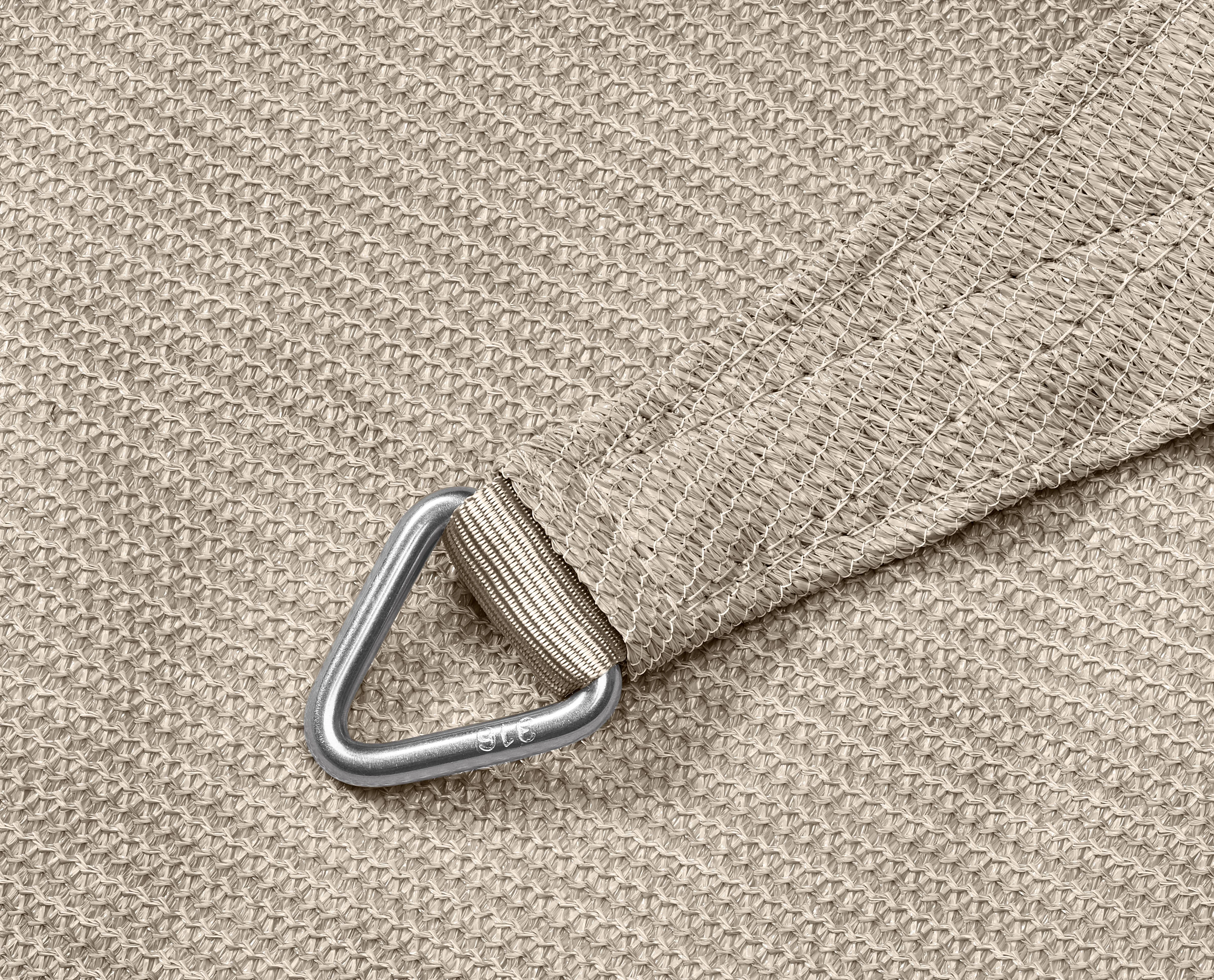 Platinum Schaduwdoek Vierkant Grijs 360 cm - Afbeelding 5