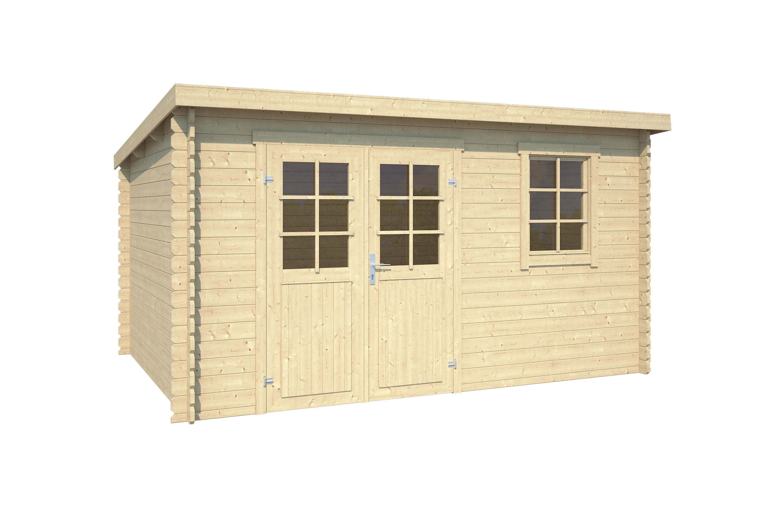 Outdoor Life Blokhut Amira 380 x 230 cm - Afbeelding 1