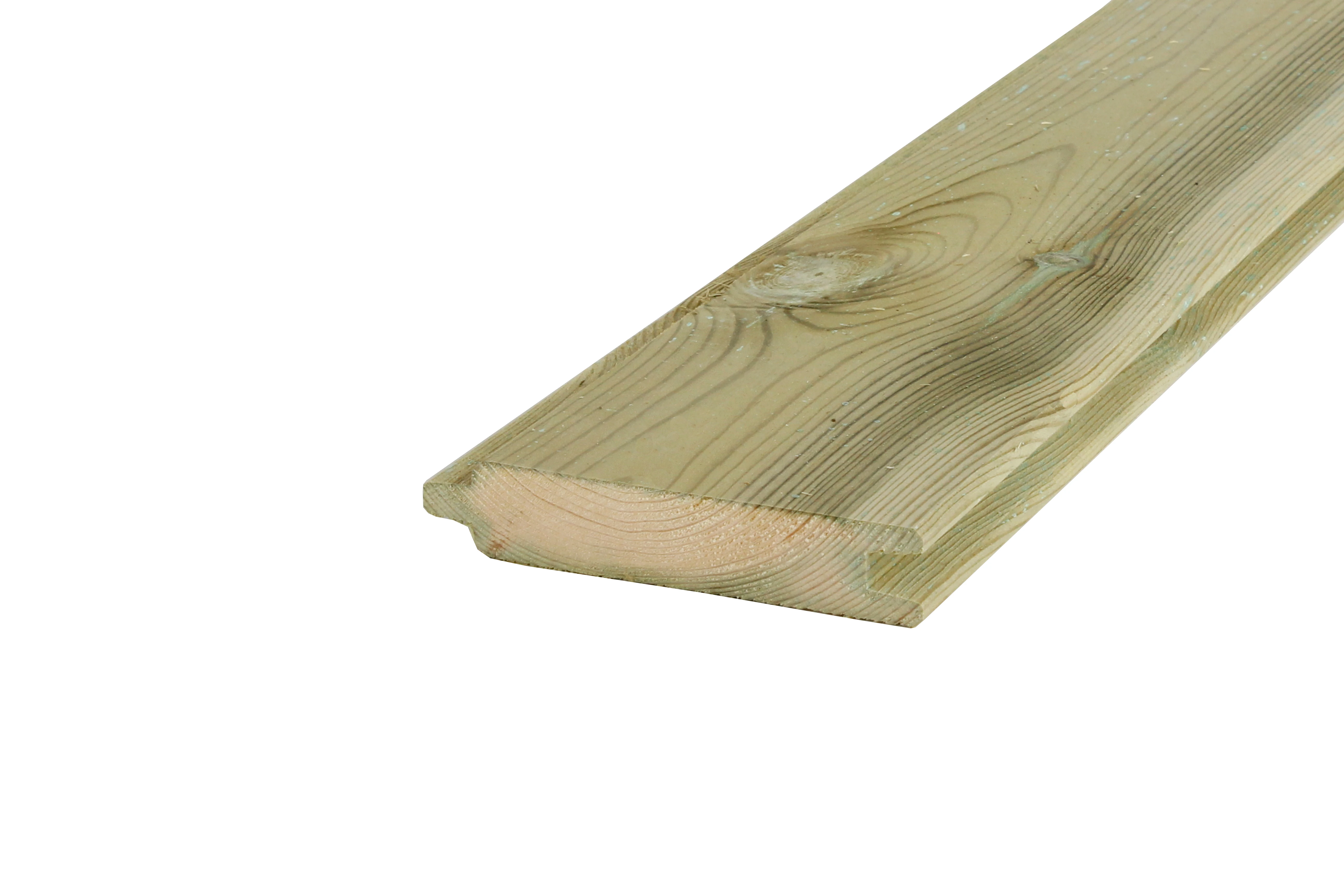 Grenen Blokhutprofielplank 2.8 x 14.5 cm (28 x 145 mm) Geïmpregneerd - Lengte 400 cm - Afbeelding 7