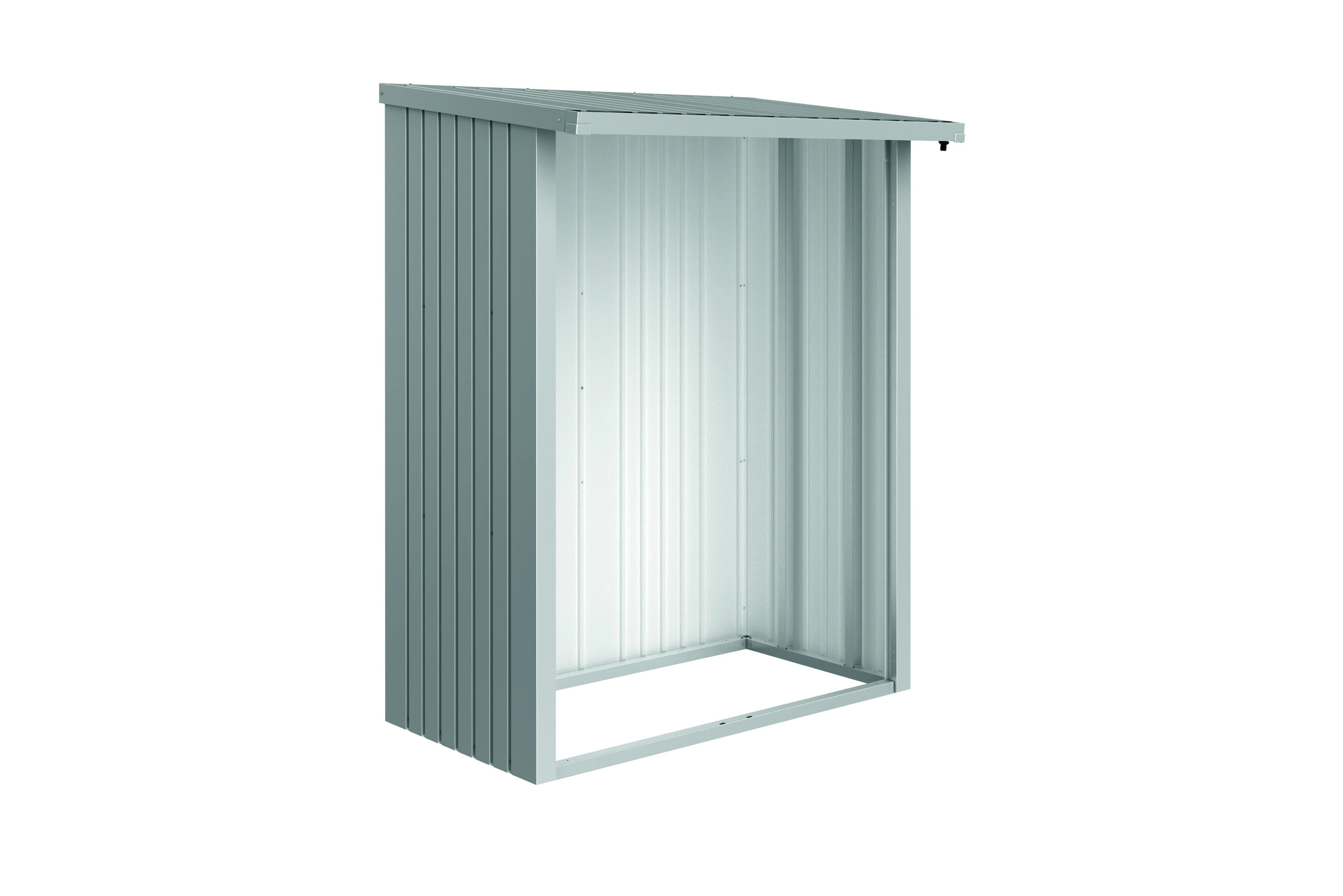 Biohort Achterwand voor WoodStock Zilver Metallic Formaat 150 - Afbeelding 1