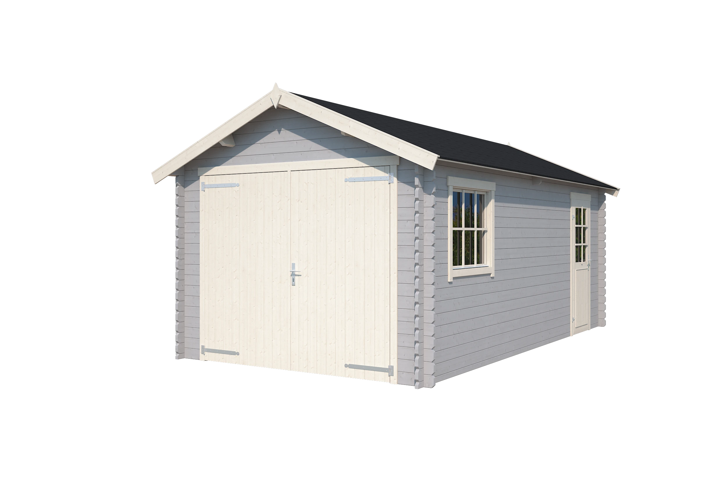 Outdoor Life Garage Dillon Platinum Grey-Wit 540 x 300 cm - Afbeelding 2
