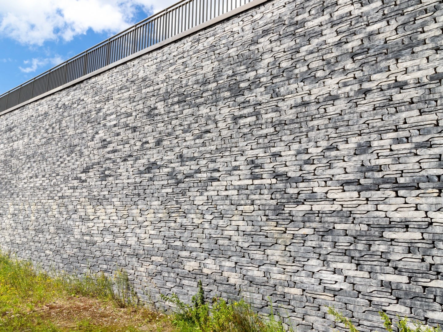 Stapelblokken 8 x 18 cm (80 x 180 mm) Grijs/Zwart - Lengte 42 cm - Afbeelding 3