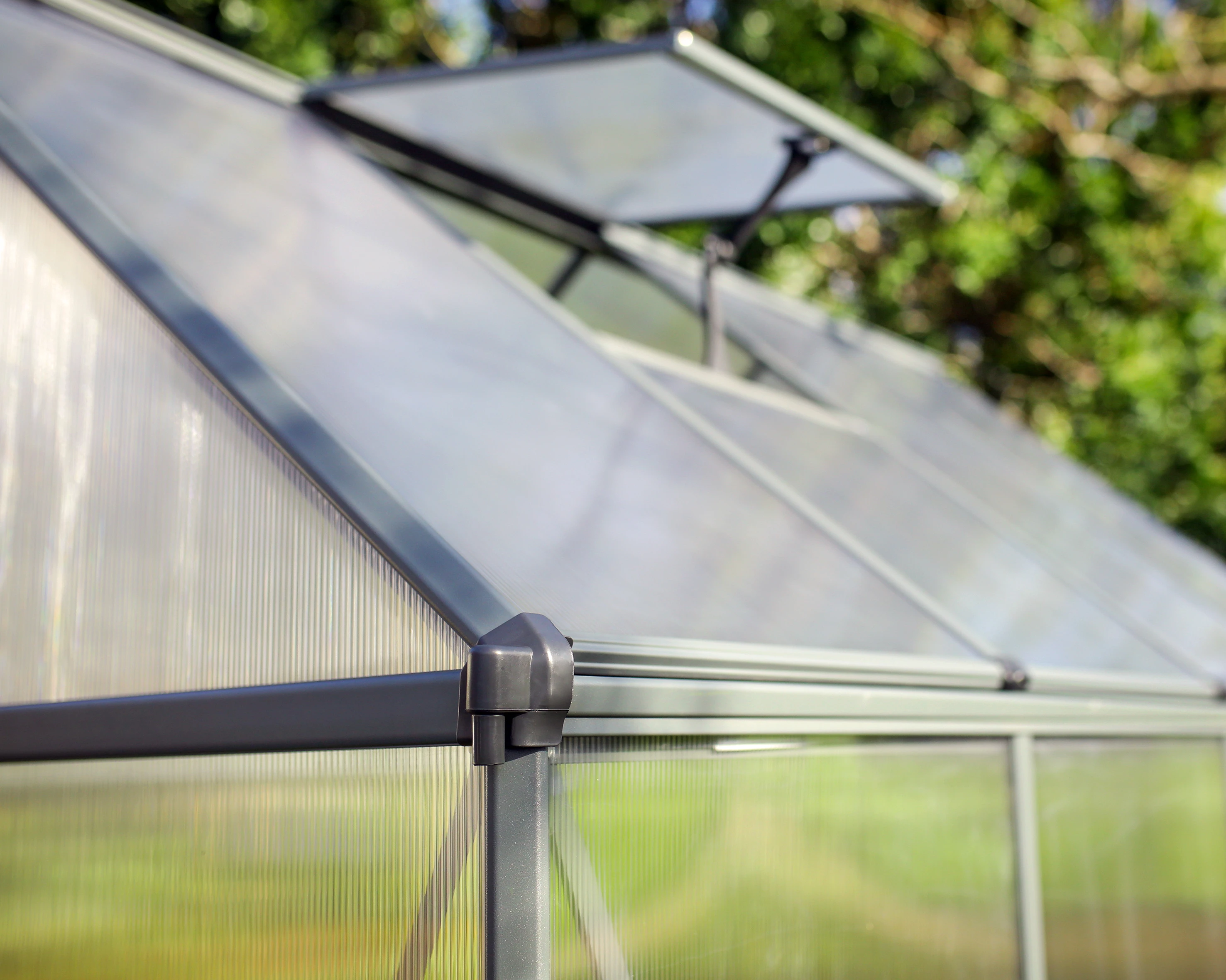 Palram Canopia Tuinkas Mythos 185 x 305 cm Antraciet - Afbeelding 2