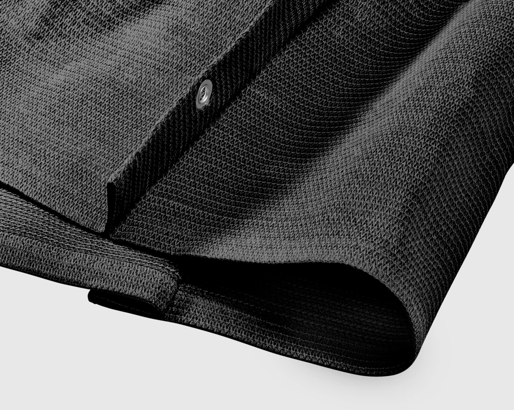 Platinum Schaduwdoek Harmonica 290 x 300 cm Zwart - Afbeelding 2