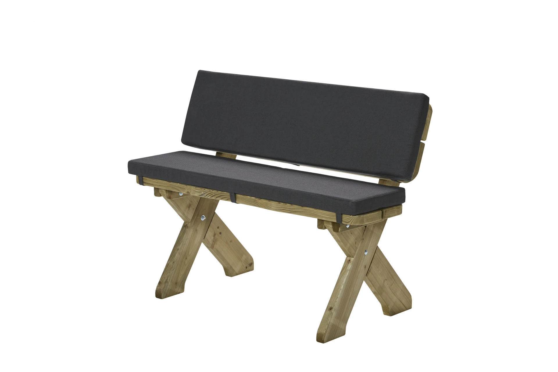 Talen Kussen voor bank Sneek 120 cm Antraciet - Afbeelding 3