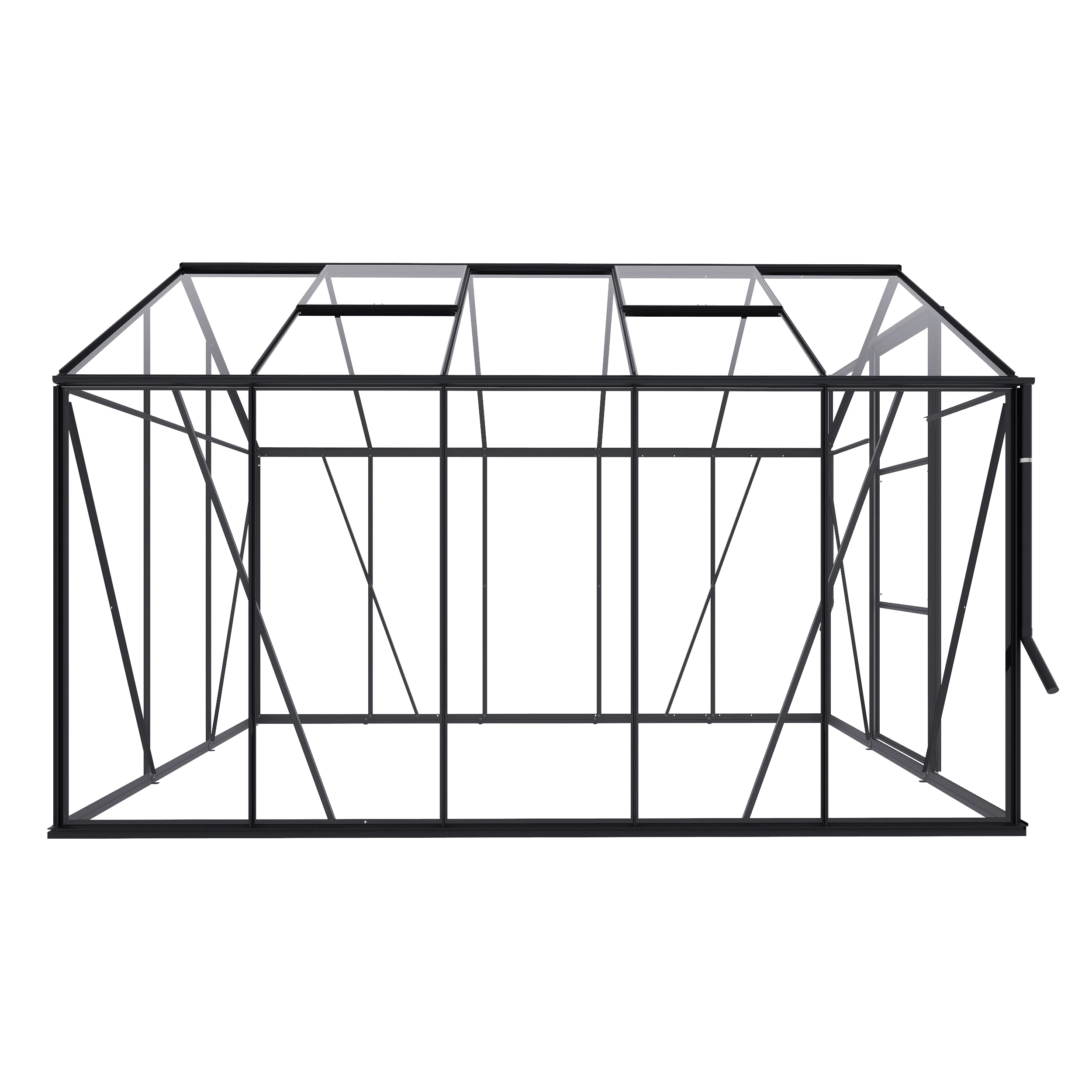 Royal Well Tuinkas Kate III 192 x 314 cm Zwart - Afbeelding 3