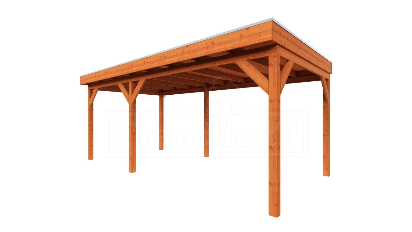 Trendhout Douglas Overkapping Casa 610 x 330 cm - Afbeelding 1