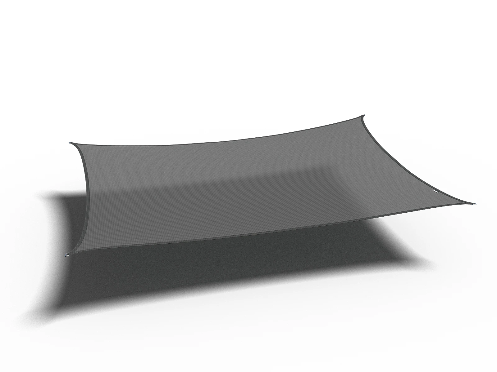 Platinum Schaduwdoek Rechthoek Antraciet 500 x 300 cm - Afbeelding 1