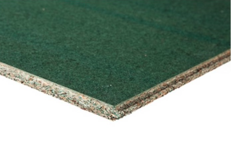 Spaanplaat Vochtwerend 1.8 x 122 cm (18 x 1220 mm) Mes En Groef - Lengte 244 cm - Afbeelding 1