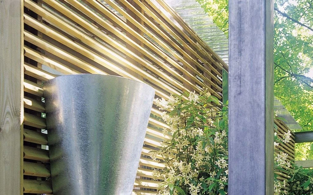 Vuren Jalouziescherm Groen Geïmpregneerd 90 x 180 cm - Afbeelding 4