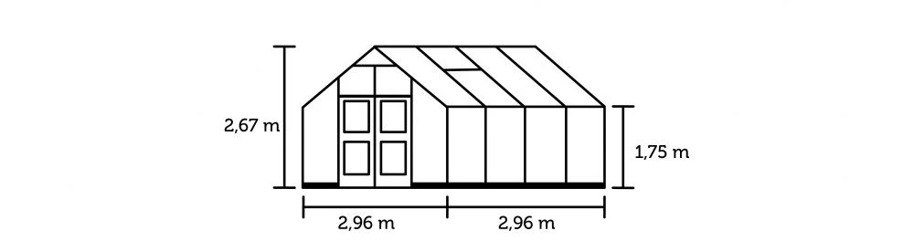 Royal Well Tuinkas Premium 8,8 Antracietgrijs Gecoat - Afbeelding 6